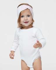 Rabbit Skins - Infant Long Sleeve Baby Rib Bodysuit 